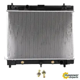 11896236 Maxpower-carparts New Replacement Aluminum Radiator For 2007-19 Toyota Yaris 08-14 Scion Xd 1.5l