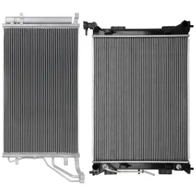 13492266 Maxpower-carparts Aluminum Radiator And Ac Condenser Cooling Kit For 2016-2018 Kia Optima Sedan