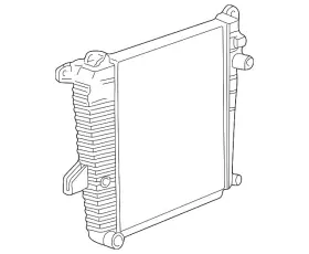 1f90-15-200 Mazda Genuine Radiator