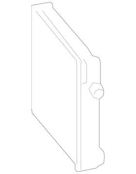 Mercedes-benz 099-500-58-00 Genuine Mercedes-benz Coolant Radiator