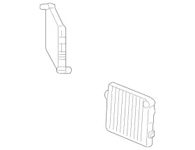 099-500-59-03 Mercedes-benz Genuine Radiator