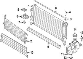 Mini 17-11-8-486-441 Genuine Radiator