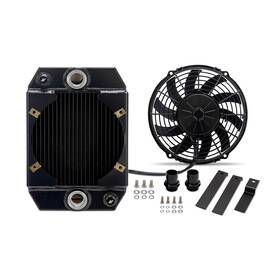 Mishimoto 840197722350 For Universal Drag Race Performance Aluminum Radiator - Black