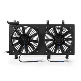 Mishimoto Mmfs-wrx-01pbk Aluminum Fan Shroud For Subaru Wrx And Sti 2001-2007 Direct Fit