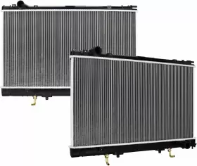 R2058-at Mishimoto Plastic End-tank Radiator For 1995-2000 Lexus Ls400
