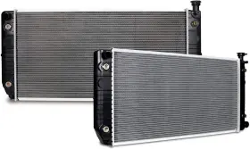 R624-at Mishimoto Plastic End-tank Radiator For 88-93 Chevrolet C/k Truck