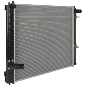 12110875 Motofatory For 2009-2012 Infiniti Fx35 4-door 3.5l Silver Crossflow Aluminum Radiator 13078