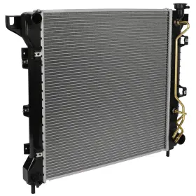 12110877 Motofatory For 1997-1999 Dodge Dakota 5.2l Silver Crossflow Aluminum Radiator Cu1905