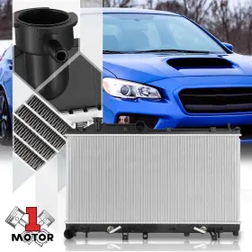 Mt1-85431armeo Motor-1 Aluminum Core Engine Cooling Radiator Oe Style For 15-19 Subaru Wrx Sti 13458