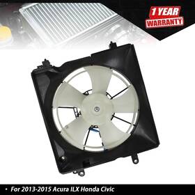 Munirater Ho3115158 Driver Side Radiator Cooling Fan For 2012-13 Honda Civic Ho3115158q