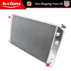 Hp89298 Munirater For 1973-1991 Chevy Gmc Blazer 4.1l 5.0l 5.7l 6.6l 7.4l 4 Row Aluminum Radiator