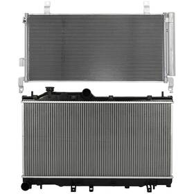 Newmotor 12817780 Radiator And Condenser Cooling Kit For Subaru Forester 2014 2015 2016 2017 2018