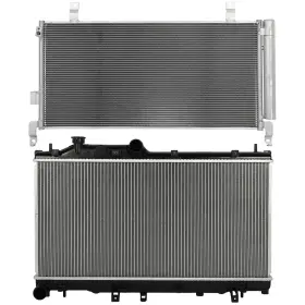 12817780 Newmotor Radiator And Condenser Cooling Kit For Subaru Forester 2014 2015 2016 2017 2018
