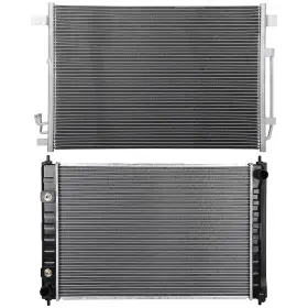 12828729 Newmotor Radiator And Ac Condenser Cooling Kit For Nissan 2011-16 Quest 2009-14 Murano