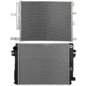 12828746 Newmotor Radiator And Ac Condenser Cooling Kit For Ram 2500 3500 2013 2014 2015-2018
