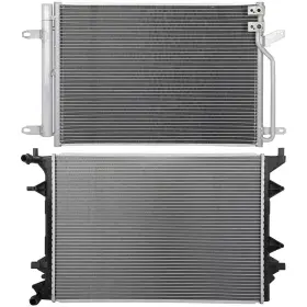 12837798 Newmotor Aluminum Radiator And Ac Condenser Cooling Kit For 2016 Volkswagen Jetta 12837798 Newmotor Aluminum Radiator And Ac Condenser Cooling Kit For 2016 Volkswagen Jetta