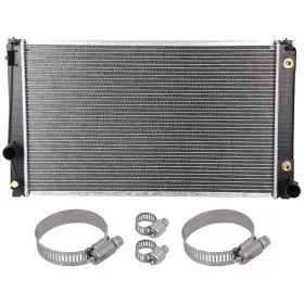 12993683 Newmotor Radiator For 2006-2018 Toyota Rav4 With Universal Oil Hose Clamps Kit