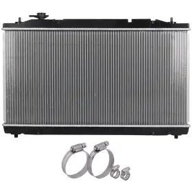 12993694 Newmotor Radiator For 2005-2012 Toyota Avalon With Universal Oil Hose Clamps Kit