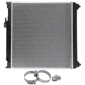 12995909 Newmotor Radiator For 1992-1998 Suzuki Sidekick With Universal Oil Hose Clamps Kit