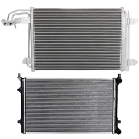12999158 Newmotor Radiator And Condenser Cooling Kit For Volkswagen 2010-2014 Golf 2008 Gti 12999158 Newmotor Radiator And Condenser Cooling Kit For Volkswagen 2010-2014 Golf 2008 Gti