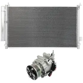 13010556 Newmotor Ac Condenser And Compressor Cooling Kit For 2006-2011 Honda Civic 13010556 Newmotor Ac Condenser And Compressor Cooling Kit For 2006-2011 Honda Civic