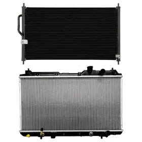 13014077 Newmotor Radiator And Ac Condenser Cooling Kit For 1997-2001 Honda Cr-v 2.0l