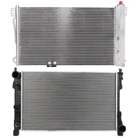 13027996 Newmotor Radiator And Ac Condenser Cooling Kit For 2002-2005 Mercedes-benz C230