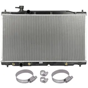 13037834 Newmotor Radiator For 2007-2009 Honda Cr-v With Universal Oil Hose Clamps Kit
