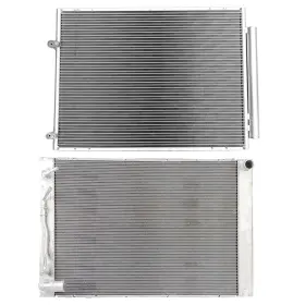 13047508 Newmotor Radiator And Ac Condenser Cooling Kit For 2004-2006 Toyota Sienna 3.3l