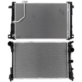 Newmotor 13519134 Radiator And Ac Condenser Cooling Kit For Mercedes-benz 2012-2015 C250 Slk250