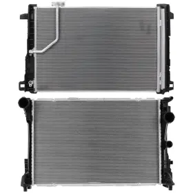 13519134 Newmotor Radiator And Ac Condenser Cooling Kit For Mercedes-benz 2012-2015 C250 Slk250