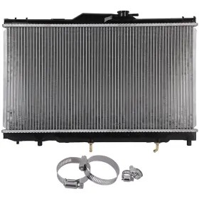 12999152 Newotor-whole Radiator For 1998-2002 Chevrolet Prizm With Universal Oil Hose Clamps Kit