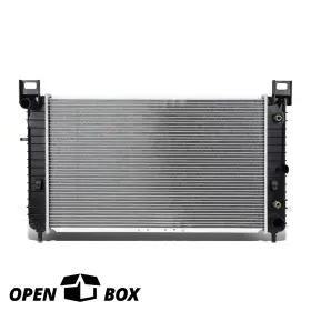 Open-box1 Newpoint Motor Npm58143 For 99-06 Silverado Sierra Dpi 2334 28 Inch W Core Radiator Replacement
