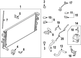 21410-7ja0a Nissan Genuine Radiator