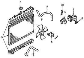 21460-2y603 Nissan Genuine Radiator