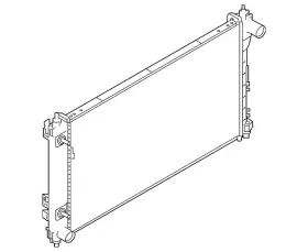 21460-6cb0c Nissan Genuine Radiator Assembly