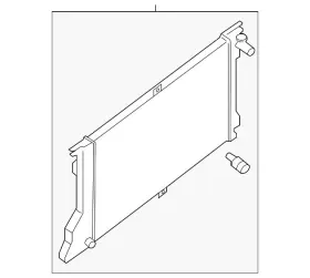 B1d60-1pa0jnw Nissan Genuine Value Advantage Radiator Assembly