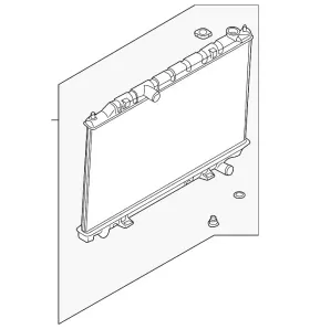B1d60-5z20jnw Nissan Genuine Value Advantage Radiator Assembly