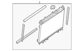 Nissan B1d60-9ba0jnw Genuine Value Advantage Radiator Assembly