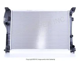 627044 Nissens Mercedes 2014-2019 Radiator Rear 1 Year Warranty