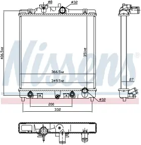 63340 Nissens Radiator