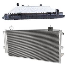 Nissens Bndl-455036 For Land Rover Range 1995-1999 Radiator And Condenser Kit