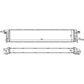 Nissens North America 60354 Supercharger Heat Exchanger