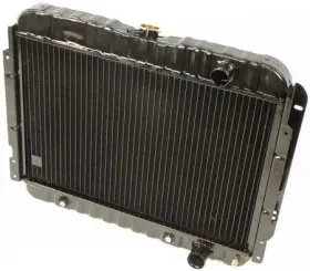 Crd1243a Oer Authorized 1965 Impala/full-size V8-409 With At Without Ac - Radiator 3 Row 17-1/2 Inch X 25-1/2