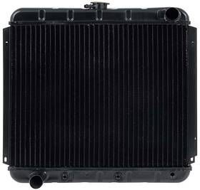 Oer Authorized Crd5119a 1967-70 Mustang/cougar V8/302-351 With Auto Trans 4 Row Copper/brass Radiator