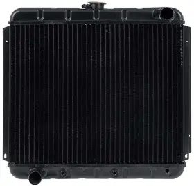 Crd5119a Oer Authorized 1967-70 Mustang/cougar V8/302-351 With Auto Trans 4 Row Copper/brass Radiator