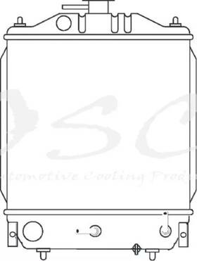 Osc 1732 Genuine Radiator
