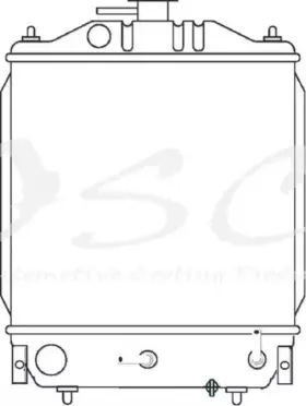 1732 Osc Genuine Radiator