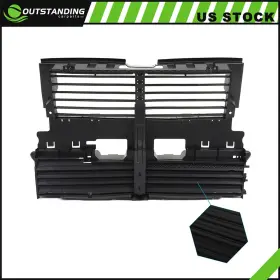 Ou11261963166016parts Outstanding-carparts Black Radiator Grille Air Control Shutter Fits Ford Fusion 1.5l 2014-2016