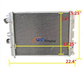 Ozmich 194078 3row For Ferrari 430 F430 Scuderia Spider Coupe 16m L&r O/sensor Radiator